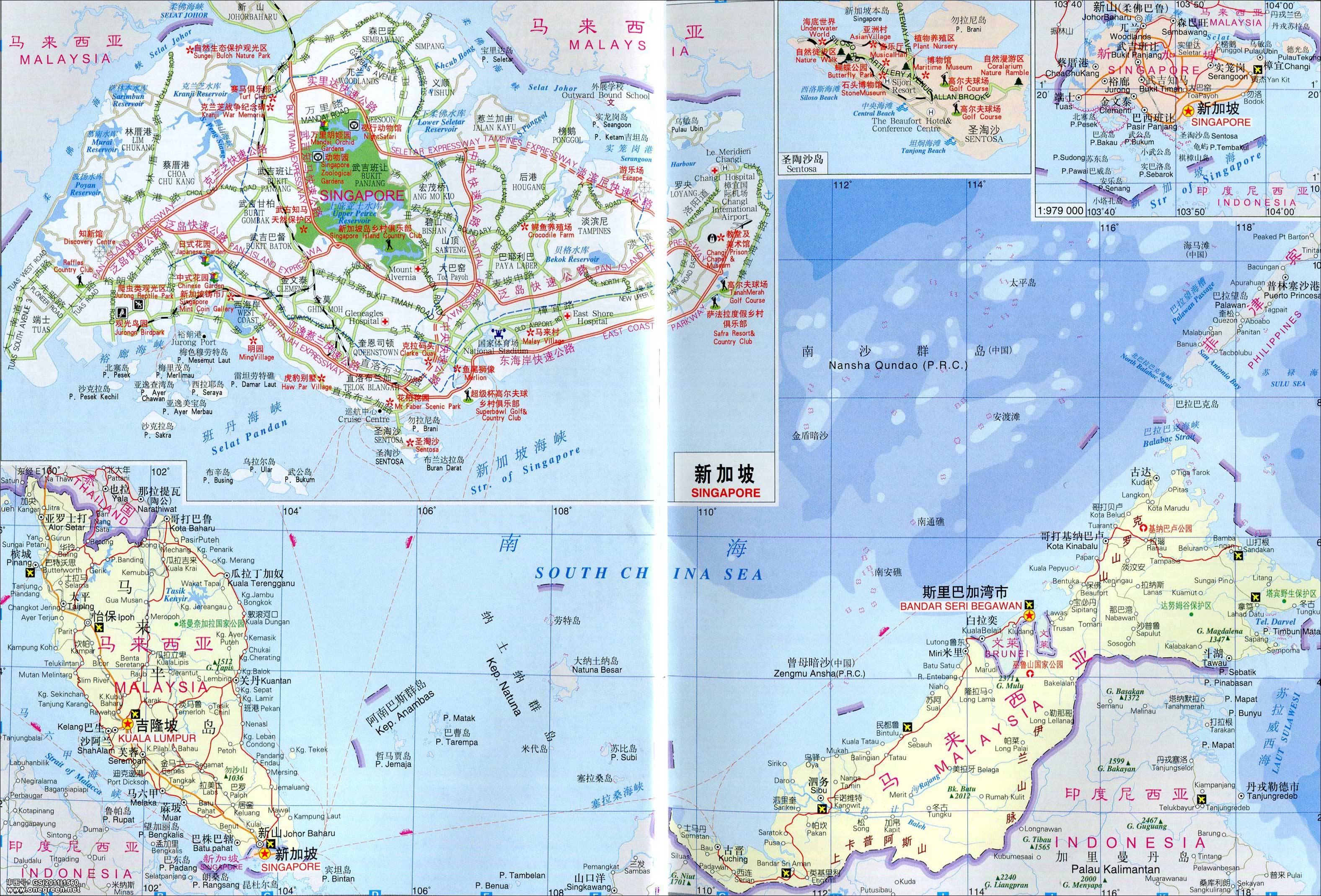 馬來西亞地圖